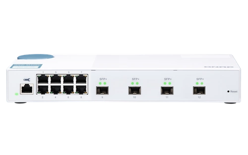 Conmutador QNAP QSW-M408S 8x 1Gb 4x SFP+