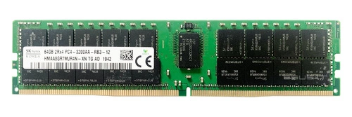 Memoria RAM 1x 64GB Hynix ECC REGISTERED DDR4 2Rx4 3200MHz PC4-25600 RDIMM | HMAA8GR7MJR4N-XN