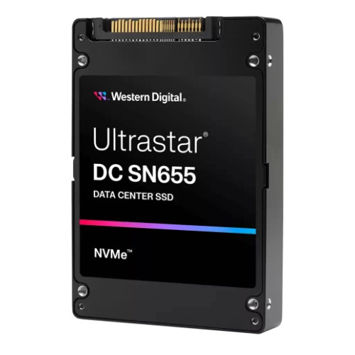 Disco SSD Western Digital Ultrastar DC SN655 3,84TB U.3 NVMe PCIe TLC | 0TS2461