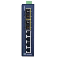 Conmutador Planet ISW-621 4x 100Mb 2x 100Mbps SFP