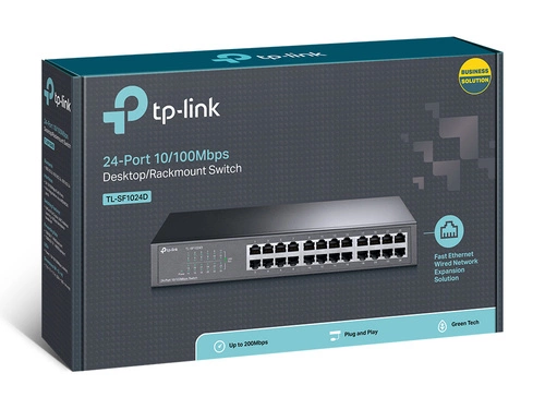 Conmutador TP-LINK TL-SF1024 24x 100Mb
