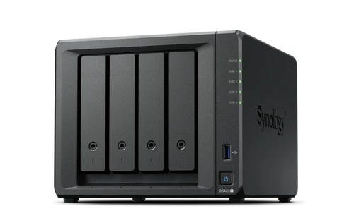 Servidor NAS Synology DS423+ 4x SSD | HDD SATA 2GB RAM