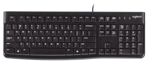 Teclado Cableado Logitech K120 Corded Keyboard QWERTY