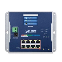 Conmutador Planet WGS-5225-8P2SV 8x 1Gb 2x SFP 240 W PoE+