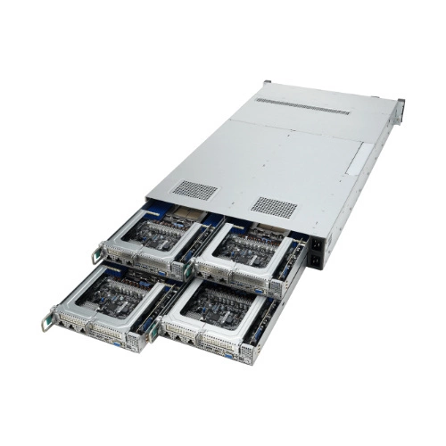 Platforma deservidor ASUS 2U RS720QA-E12-RS8U/10G/2600W(1+1) 90SF02R1-M00040 AMD x 8 DDR5 x 24/node 10 x 2.5" SATA/SAS/NVME PSU 2+0