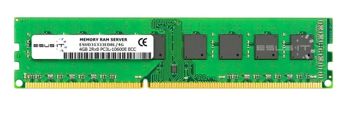 Memoria RAM 1x 4GB ESUS IT ECC UNBUFFERED DDR3 2Rx8 1333MHz PC3-10600 UDIMM | ESUD31333ED8L/4G