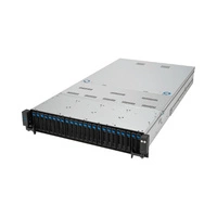 Platforma deservidor ASUS 2U RS720A-E12-RS24U/10G/2.6kW/24NVMe/OCP 90SF02E1-M006D0 AMD x 2 DDR5 x 24 24 x 2.5" SATA/SAS/NVME PSU 1+1