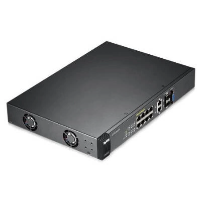Switch Zyxel GS2210-8HP-EU0101F 8x RJ-45 10/100/1000 Mbps 2x RJ-45/SFP 180 W PoE+