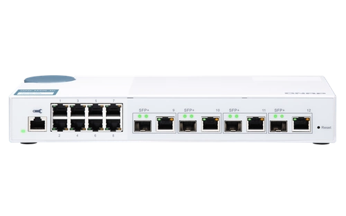 Conmutador QNAP QSW-M408-4C 8x 1Gb 4x RJ-45/SFP+