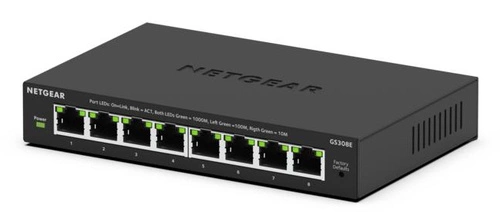 Conmutador Netgear GS308E-400EUS 8x 1Gb