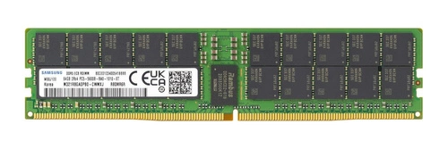 Memoria RAM 1x 64GB Samsung ECC REGISTERED DDR5 2Rx4 5600MHz PC5-44800 RDIMM | M321R8GA0PB0-CWM