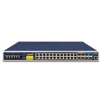 Conmutador Planet IGS-6325-24P4X 24x 1Gb 4x SFP | 4x SFP+ 440 W PoE+