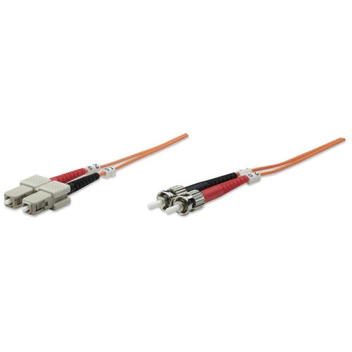 Patchcord INTELLINET ST/UPC-SC/UPC Dúplex Multi Mode 2 m