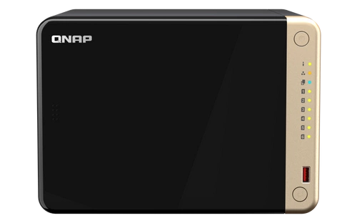 Servidor NAS QNAP TS-664-8G 6x SSD | HDD SATA 8GB RAM