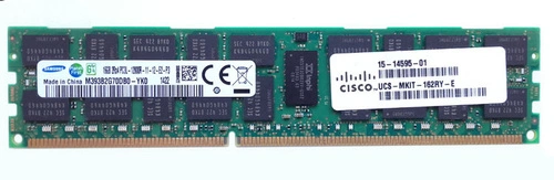 Memoria RAM 1x 16GB Cisco UCS & DMS DDR3 1600MHz ECC REGISTERED DIMM | UCS-MKIT-162RY-E