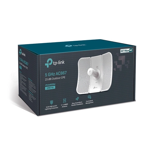 Access Point (Punto de acceso) TP-LINK CPE710 5 GHz 867 Mbps 802.11 a/n/ac