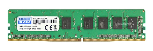 Memoria RAM 2x 4GB GoodRAM NON-ECC UNBUFFERED DDR4 2133MHz PC4-17000 UDIMM | GR2133D464L15S/8GDC