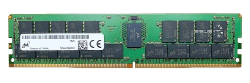 Memoria RAM 1x 8GB Micron ECC REGISTERED DDR4 1Rx4 2133MHz PC4-17000 RDIMM | MTA18ADF1G72PZ-2G1