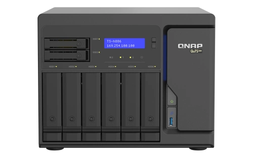 Servidor NAS QNAP TS-h886-D1602-8G 8x SSD | HDD SATA 8GB RAM