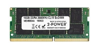 Memoria RAM 1x 16GB 2-POWER SO-DIMM DDR4 2666MHz PC4-21300 | MEM5604A