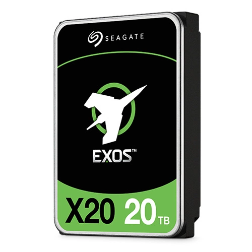 Disco duro Seagate Exos X20 3.5'' HDD 20TB 7200RPM SATA 6Gb/s 256MB | ST20000NM007D