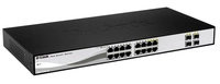 Conmutador D-Link DGS-1210-16 12x 1Gb 4x RJ-45/SFP
