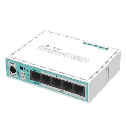 Router Mikrotik RB750r2 5x RJ-45 10/100 Mb/s