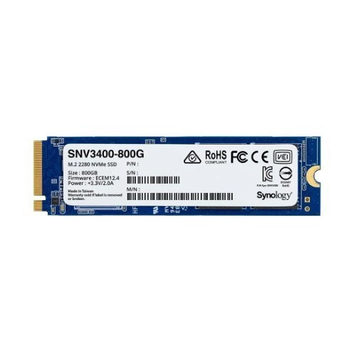 SSD for NAS Synology 800GB M.2 2280 NVMe nuevo | SNV3400-800G