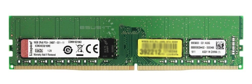 Memoria RAM 1x 16GB Kingston ECC UNBUFFERED DDR4 2Rx8 2400MHz PC4-19200 UDIMM | KSM24ED8/16ME