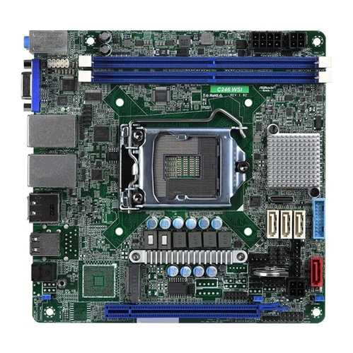 Placa base Asrock Rack C246 WSI LGA1151 Mini-ATX | C246 WSI
