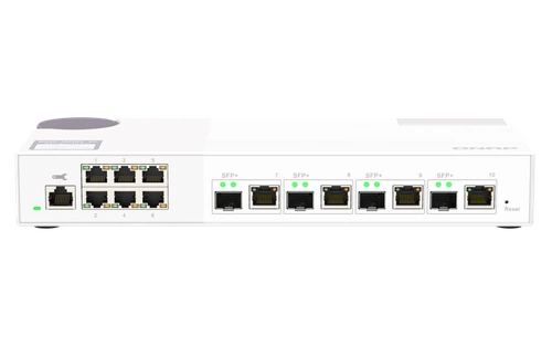 Conmutador QNAP QSW-M2106-4C 6x 2.5Gb 4x RJ-45/SFP+