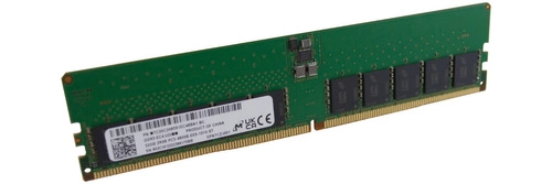 Memoria RAM 1x 32 GB Micron ECC UNBUFFERED DDR5 2Rx8 4800MHz PC5-38400 UDIMM | MTC20C2085S1EC48BA1R