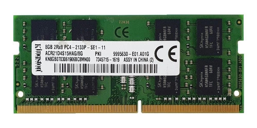 Memoria RAM 1x 8GB Kingston SO-DIMM DDR4 2133MHz PC4-17000 | ACR21D4S15HAG/8G