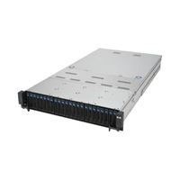Platforma deservidor ASUS 2U RS720-E11-RS24U/10G/2.6KW/24NVMe/OCP/GPU 90SF01Z1-M008V0 Intel x 2 DDR5 x 32 24 x 2.5" SATA/SAS/NVME PSU 1+1