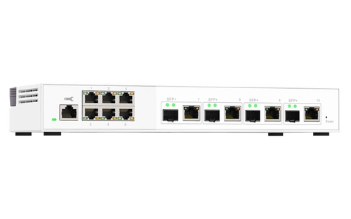 Conmutador QNAP QSW-M2106-4C 6x 2.5Gb 4x RJ-45/SFP+