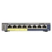 Switch Netgear GS108PE | 192 kB | 16 Gb/s | 8x Ethernet Port