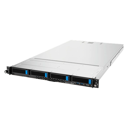 Platforma deservidor ASUS 1U RS700A-E12-RS4U/10G/2.6kW/4NVMe 90SF02D1-M00290 AMD x 2 DDR5 x 24 4 x 3.5" SATA/SAS/NVME PSU 1+1