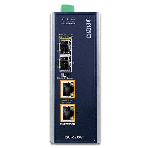 Convertidor de medios Planet IGUP-2205AT 2x SFP 2x RJ-45