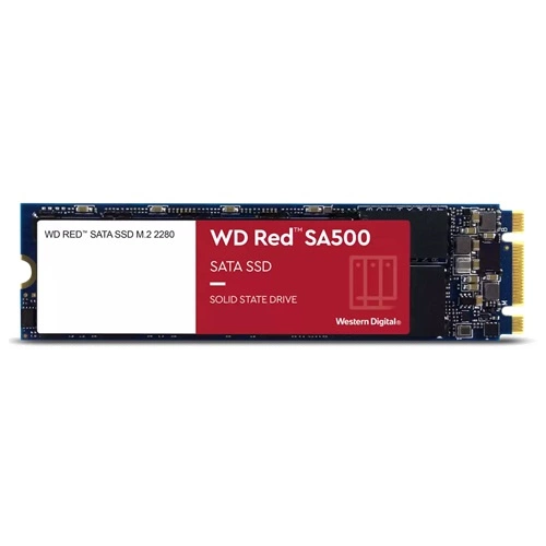 Disco SSD Western Digital WD Red SA500 500GB M.2 2280 SATA 6Gb/s | WDS500G1R0B