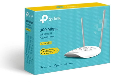 Access Point (Punto de acceso) TP-LINK TL-WA801N 2.4 GHz 802.11 b/g/n