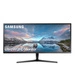 Monitor 34" Samsung LS34J550WQRXEN SJ550 3440 x 1440 Ultra WQHD 60Hz matriz de pantalla VA