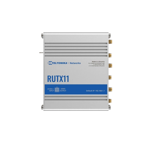Enrutador LTE Teltonika RUTX11 2x Mini-SIM | RUTX11000000