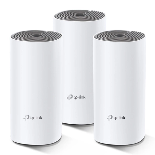 Access Point (Punto de acceso) TP-LINK Deco E4(3-Pack) 2.4 GHz | 5 GHz 867 Mbps 802.11 a/b/g/n/ac