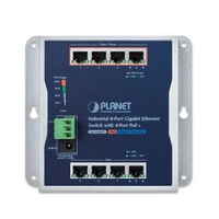 Conmutador Planet WGS-804HP 8x 1Gb 120 W PoE+