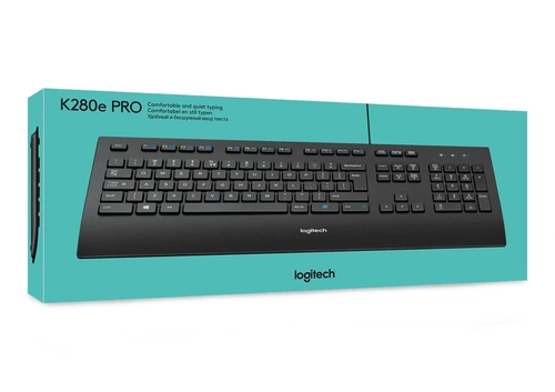 Teclado Cableado Logitech K280E Pro f/ Business QWERTY