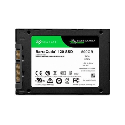 SSD Seagate BarraCuda 500GB 2.5'' SATA 6Gbps | ZA500CM1A003