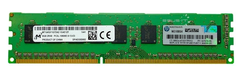 Memoria RAM 1x 8GB Micron ECC UNBUFFERED DDR3 2Rx8 1333MHz PC3-10600 UDIMM | MT18KSF1G72AZ-1G4