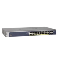 Switch Netgear GSM7224-200EUS | 12288 kB | 52 Gb/s | 24x Ethernet Port