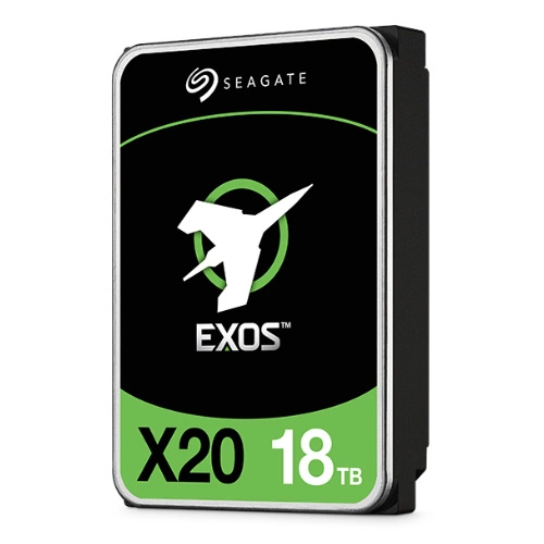 Disco duro Seagate Exos X20 3.5'' HDD 18TB 7200RPM SATA 6Gb/s 256MB | ST18000NM003D-REC