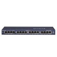 Switch Netgear GS116GE | 512 kB | 32 Gb/s | 16x Ethernet Port